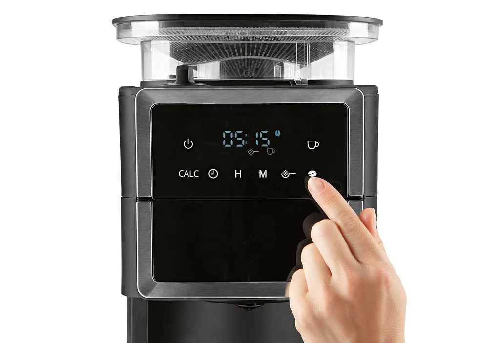 Kaffeemaschine Filterkaffeemaschine Edelstahl Thermoskanne Timer Mit Mahlwerk 14 Kaffeemaschine Filterkaffeemaschine Edelstahl Thermoskanne Timer Mit Mahlwerk – Bild 14