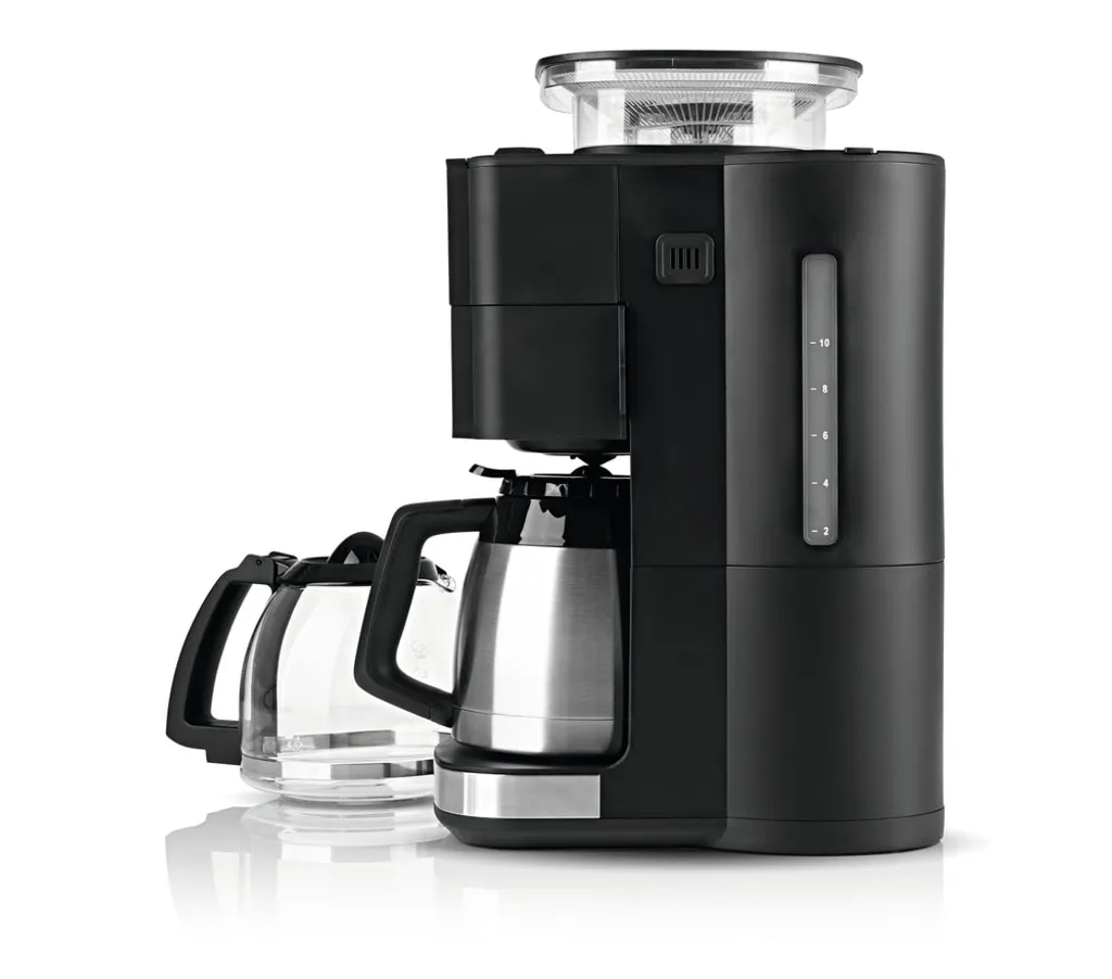 Kaffeemaschine Filterkaffeemaschine Edelstahl Thermoskanne Timer Mit Mahlwerk 10 Kaffeemaschine Filterkaffeemaschine Edelstahl Thermoskanne Timer Mit Mahlwerk – Bild 10