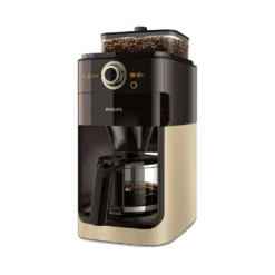 Philips HD7768/90 Grind & Brew Filter Kaffeemaschine, Mahlwerk, Timer, Champagner/schwarz -Kaffeemaschinenladen 0cf913b2a5062d2f7e8cc9e6e8dd0b05