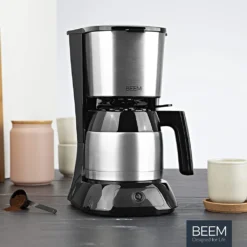BEEM Filter Kaffeemaschine Thermo Permanentfilter 900W Filterkaffee Edelstahl -Kaffeemaschinenladen 16b669f34fb6749914df280f0ada3bcb