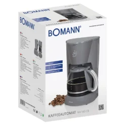 BOMANN Kaffeeautomat KA 183 CB Grau Filter Kaffeemaschine 12–14 Tassen 900W -Kaffeemaschinenladen 1c74958af2da1a5d79c657e078b1802f