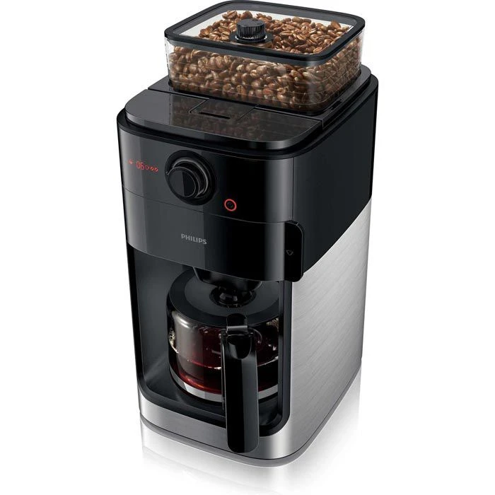 Philips Kaffeemaschine HD7767/00 Grind & Brew, Mit Mahlwerk, Glaskanne, Für 12 Tassen, Schwarz 4 Philips Kaffeemaschine HD7767/00 Grind & Brew, Mit Mahlwerk, Glaskanne, Für 12 Tassen, Schwarz – Bild 4