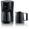 Severin Kaffeemaschine KA 9252, Mit 2 Thermoskannen, Für 8 Tassen, Schwarz