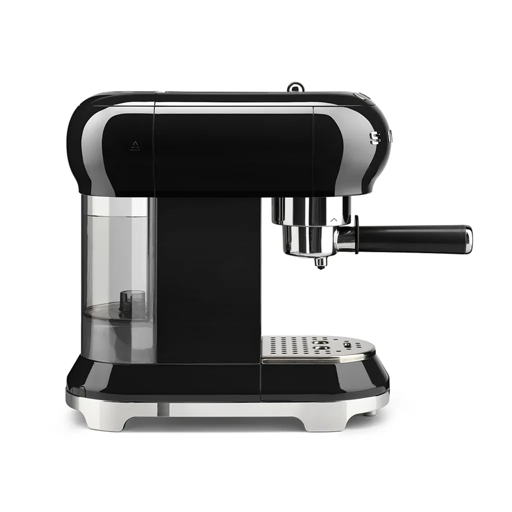 SMEG Espresso Kaffeemaschine Schwarz ECF01BLEU 2 SMEG Espresso Kaffeemaschine Schwarz ECF01BLEU – Bild 2