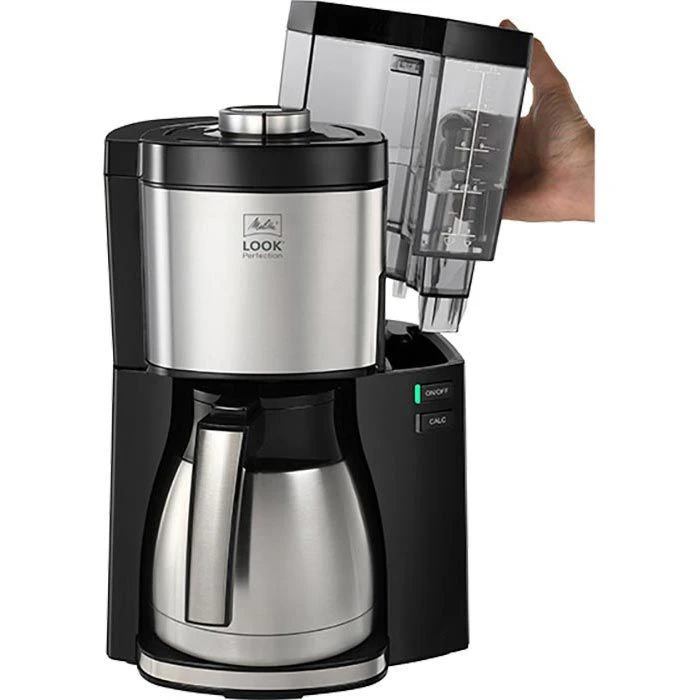 Melitta Kaffeemaschine 1025-16, Look V Therm, Perfection, Kunststoff/Edelstahl, 10 Tassen, Schwarz 5 Melitta Kaffeemaschine 1025-16, Look V Therm, Perfection, Kunststoff/Edelstahl, 10 Tassen, Schwarz – Bild 5