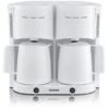 Severin Kaffeemaschine KA 5830, Duo, Mit 2 Thermoskannen, Für Je 8 Tassen, Weiß