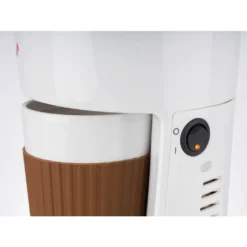 KORONA Kaffee To Go Kaffeemaschine Braun/Weiß Mit Becher -Kaffeemaschinenladen 3d806dc57aa91421af630a50a357d179