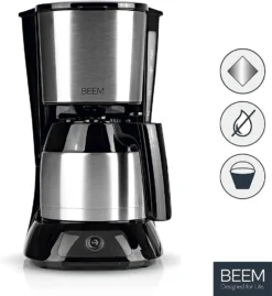 BEEM Filter Kaffeemaschine Thermo Permanentfilter 900W Filterkaffee Edelstahl -Kaffeemaschinenladen 3e4c852ae48ab8bb07f59287d871f148