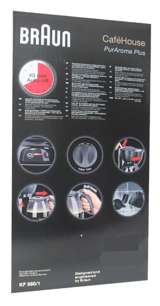 BRAUN Kaffeemaschine KF 560/1 Schwarz 5 BRAUN Kaffeemaschine KF 560/1 Schwarz – Bild 5