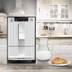 MELITTA E950-666 - Automatische Kaffeemaschine Solo Pure Silver - 1400 W - 3 Intensitätseinstellungen - 125 G Bohnenbehälter -Kaffeemaschinenladen 416fd94dd8e909a2a78502c09ff0c5f2