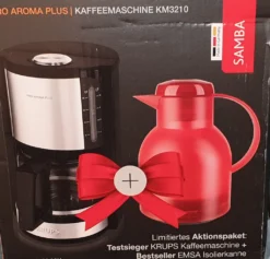 Krups Kaffeemaschine KM321 ProAroma + Emsa Isolierkanne Samba 30 Krups Kaffeemaschine KM321 ProAroma + Emsa Isolierkanne Samba -Kaffeemaschinenladen 418dfabd54fbac40ac7f0f1f9bdb2267