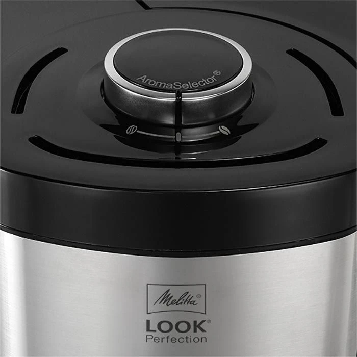 Melitta Kaffeemaschine 1025-16, Look V Therm, Perfection, Kunststoff/Edelstahl, 10 Tassen, Schwarz 4 Melitta Kaffeemaschine 1025-16, Look V Therm, Perfection, Kunststoff/Edelstahl, 10 Tassen, Schwarz – Bild 4