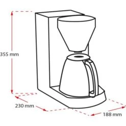Melitta Enjoy Top Therm 1017-08, Kunststoff, Edelstahl, Schwarz, 10 Tassen, Kaffeemaschine -Kaffeemaschinenladen 4925fbfffacccad7c0d1f5fe442b2a16eb6f3a62 kaffeemaschine melitta 1017 08 enjoy top therm