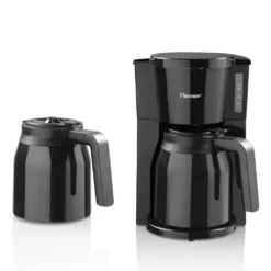 Bestron Kaffeemaschine Mit 2 Thermokannen ACM900TD 900 W Schwarz