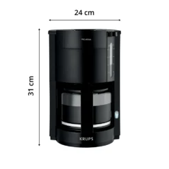 Krups F30908 ProAroma Kaffeemaschine Schwarz -Kaffeemaschinenladen 4e77a1710c579c45f1ed993707d4474c
