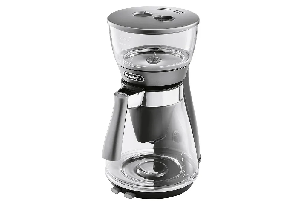 De'Longhi DeLonghi ICM17210 Kaffeemaschine Clessidra Silber/Glas 2 De'Longhi DeLonghi ICM17210 Kaffeemaschine Clessidra Silber/Glas – Bild 2