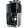 Philips Kaffeemaschine HD7767/00 Grind & Brew, Mit Mahlwerk, Glaskanne, Für 12 Tassen, Schwarz