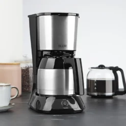 Kaffeemaschine Filter Kaffeemaschine 10 Tassen Thermoskanne Edelstahl Glaskanne -Kaffeemaschinenladen 5545f06bbca06a7f92a00e88decc509e