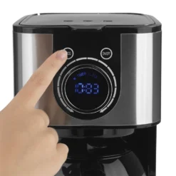 BEEM FRESH-AROMA-SWITCH Filterkaffeemaschine - Thermo Edelstahl 1 L Thermoskanne Bedienrad 24h-Timer 800 W Für 4-8 Tassen Kaffeemaschine Timer -Kaffeemaschinenladen 61d204e02bba4acb2b23b9a9364e5854