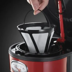 Russell Hobbs 21700-56 Retro Ribbon Red Kaffeemaschine -Kaffeemaschinenladen 6326c7096b863773c57b84cc29adb133