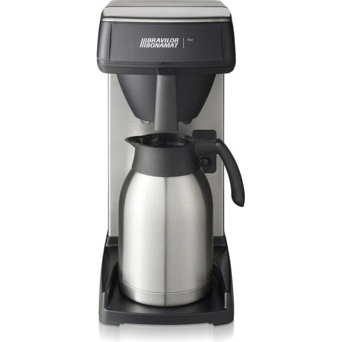 Bravilor-Bonamat Kaffeemaschine Iso, Mit Thermoskanne, Für Je 16 Tassen, Silber 1 Bravilor-Bonamat Kaffeemaschine Iso, Mit Thermoskanne, Für Je 16 Tassen, Silber