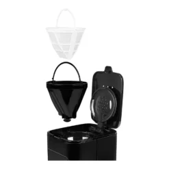 Princess Deluxe Kaffeemaschine Black Steel 1,5 L 900 W Schwarz 31 Princess Deluxe Kaffeemaschine Black Steel 1,5 L 900 W Schwarz -Kaffeemaschinenladen 6fd469ed8eed3385cf7062d07dd3e3bb