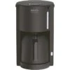 Krups Kaffeemaschine ProAroma Therm KM3038, Kunststoff, Für 10 Tassen, Schwarz