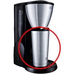 Melitta Kaffeemaschine Single 5, M 728 Bk SST, Kunststoff, Für 5 Tassen, Schwarz / Edelstahl -Kaffeemaschinenladen 793e6fbb54b820fb0e45f6df05df4de2fb70f691 kaffeemaschine melitta single 5 m 728 bk sst