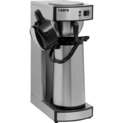 Saro Kaffeemaschine Saromica Thermo 24, 317-2085, Mit Thermoskanne, Für 15 Tassen, Silber
