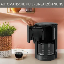 Krups F30908 ProAroma Kaffeemaschine Schwarz -Kaffeemaschinenladen 7fc2cef25e87835af6f2d290ab3eefd7