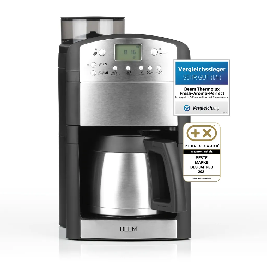 BEEM FRESH-AROMA-PERFECT Kaffeemaschine Filterkaffeemaschine 10 Tassen Filter Timer Thermoskanne 2 BEEM FRESH-AROMA-PERFECT Kaffeemaschine Filterkaffeemaschine 10 Tassen Filter Timer Thermoskanne – Bild 2
