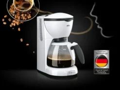 BRAUN Kaffeemaschine KF 520/1 Weiß -Kaffeemaschinenladen 82b3984f1b5229937b19a10c0357d4a6
