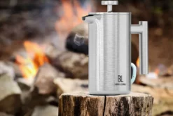 Bjørn Liebdhal French Press Edelstahl Kaffeemaschine Auch Für Camping : 0.6 Liter -Kaffeemaschinenladen 8a2fe1c922bd76ff54371685a5bcc625