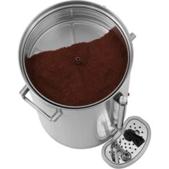 Bartscher Kaffeemaschine Silver 1300, A190189, Rundfilter, Edelstahl, Für 100 Tassen, 13,2 Liter -Kaffeemaschinenladen 917b2cb4770a46dc942580b0e470b0a10446f8bc kaffeemaschine bartscher silver 1300 a190189