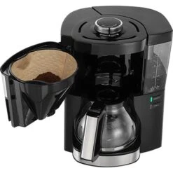 Melitta Kaffeemaschine 1025-06 Look Perfection, Kunststoff, Mit Glaskanne, 15 Tassen, Schwarz -Kaffeemaschinenladen 939afd466bd42ecb7fd3eb7c0ca831b09683a2a5 kaffeemaschine melitta 1025 06 look perfection