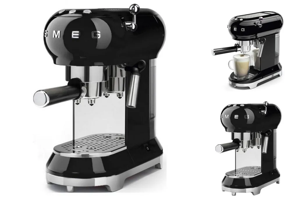 SMEG Espresso Kaffeemaschine Schwarz ECF01BLEU 7 SMEG Espresso Kaffeemaschine Schwarz ECF01BLEU – Bild 7