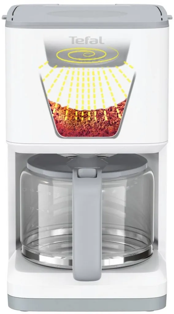 Tefal CM 6931 Kaffemaschine Weiß Kaffeemaschine 5 Tefal CM 6931 Kaffemaschine Weiß Kaffeemaschine – Bild 5