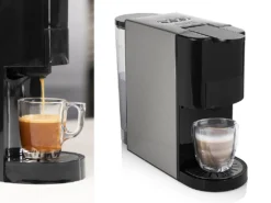 Princess 4-in-1 Multi-Kapsel-Kaffeemaschine 1450W 0,8L Schwarz Silbern -Kaffeemaschinenladen 9ca17a82738d03dc9f5d27261297f11f