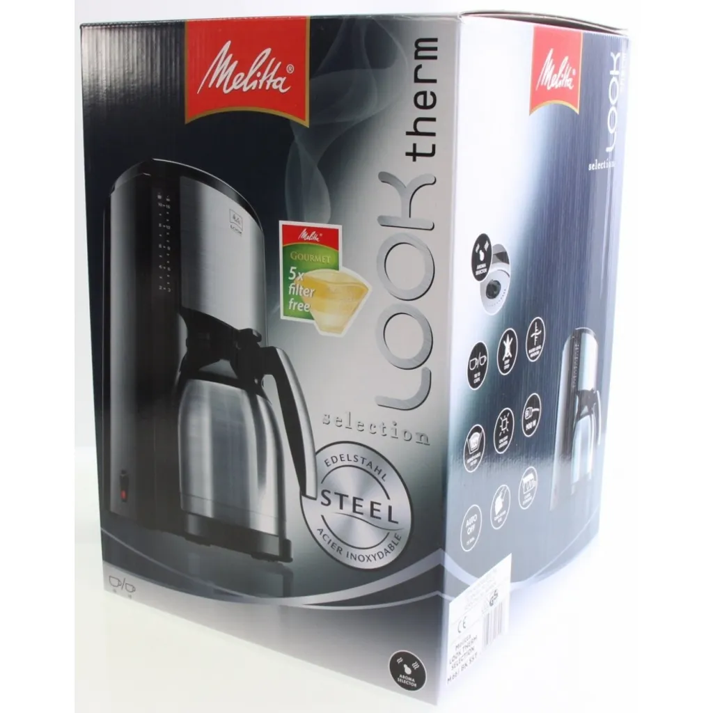 Melitta Kaffeemaschine Look Therm, Thermokanne, 1000 Watt 7 Melitta Kaffeemaschine Look Therm, Thermokanne, 1000 Watt – Bild 7