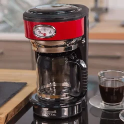 Russell Hobbs 21700-56 Retro Ribbon Red Kaffeemaschine -Kaffeemaschinenladen a614dc52c87f05b11a8cf34c6d383348