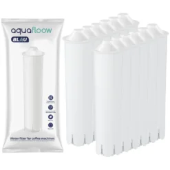 12X Aquafloow Blau Filter Für Jura Kaffeemaschinen | Filterset Für Kaffeemaschine | Kohlefilter | Ersatz