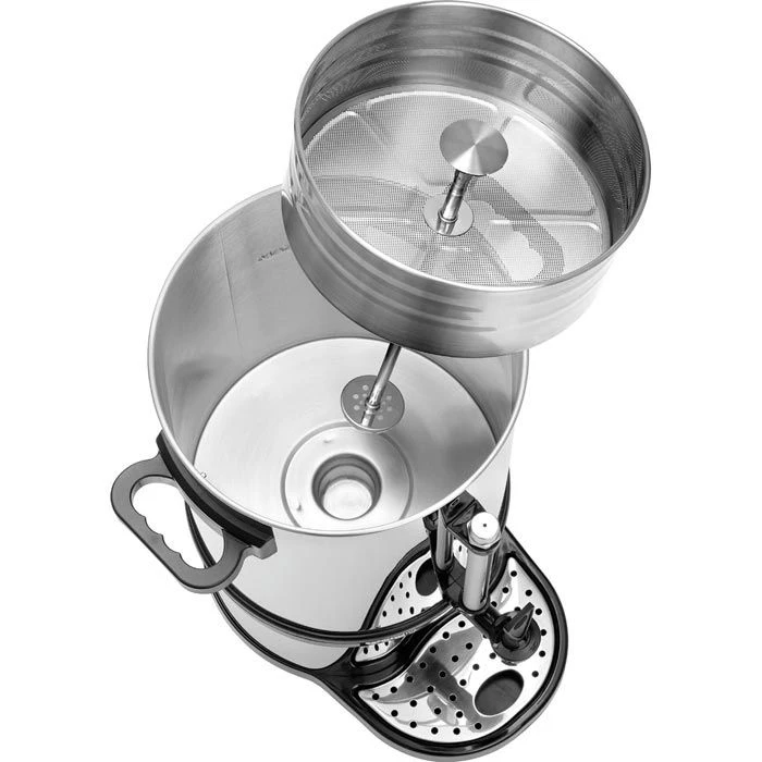 Bartscher Kaffeemaschine A190167, PRO II 60T, Mit Rundfilter, Edelstahl, Für 72 Tassen, Silber 4 Bartscher Kaffeemaschine A190167, PRO II 60T, Mit Rundfilter, Edelstahl, Für 72 Tassen, Silber – Bild 4