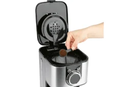 BEEM FRESH-AROMA-SWITCH Filterkaffeemaschine - Thermo Edelstahl 1 L Thermoskanne Bedienrad 24h-Timer 800 W Für 4-8 Tassen Kaffeemaschine Timer -Kaffeemaschinenladen ad2d658c714245575c0ce34bd6416d65