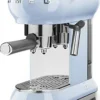 SMEG Espresso Kaffeemaschine Pastell Blau ECF01PBE