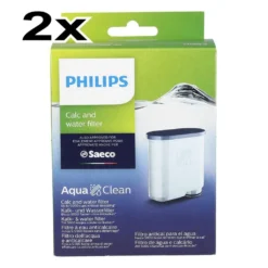 SET 2STK Wasserfilter AquaClean Click&Go-System PHILIPS Saeco 421946039401 CA6903/10 Calc And Water Filter Für Kaffeemaschine Kaffeevollautomat