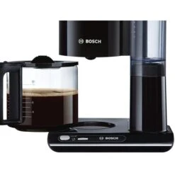 Bosch Kaffeemaschine Styline, TKA8013, Kunststoff, Mit Glaskanne, 15 Tassen, Schwarz -Kaffeemaschinenladen b222f623065ca14e456bbf210f58ea861b0be1bd kaffeemaschine bosch styline tka8013