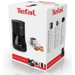 Tefal CM272N Principio Select Filter-Kaffeemaschine 1000 Watt 1,25 L Schwarz -Kaffeemaschinenladen b314caed8a31d7e28088a66317660db5