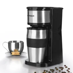 Coffeemaxx Single Kaffeemaschine Edelstahl Inkl Thermobecher -Kaffeemaschinenladen b4eb2ba2afe063429ce8ed3ec872c8e2