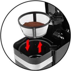 Clatronic KA 3733 Kaffeemaschine Für Coffee To Go, Inkl. 0,4 Liter Kaffeebecher Aus Edelstahl, Ideal Für Auto, Büro Und Unterwegs, Schwarz -Kaffeemaschinenladen b59b9b139816b539c6a6790ba3d9372f