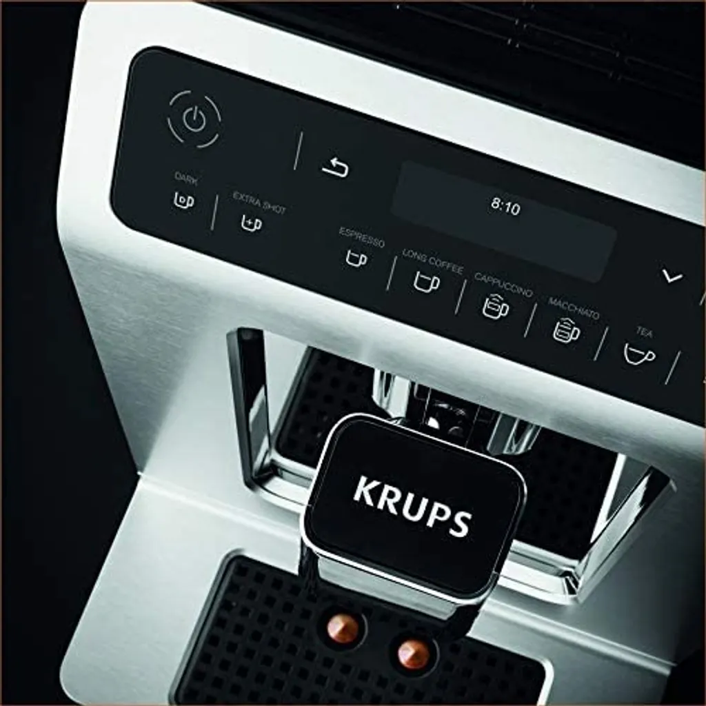 Krups Evidence EA8901 Freistehende Vollautomatische Espressomaschine 2,3L 2Tassen White - Kaffeemaschine (Freistehend, Espressomaschine, 2,3 L, Integriertes Mahlwerk, 1450 W, Weiß) 10 Krups Evidence EA8901 Freistehende Vollautomatische Espressomaschine 2,3L 2Tassen White - Kaffeemaschine (Freistehend, Espressomaschine, 2,3 L, Integriertes Mahlwerk, 1450 W, Weiß) – Bild 10